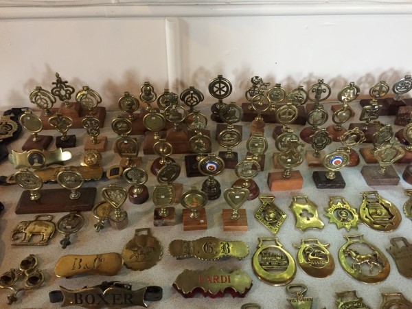 Joe Evans brass collection