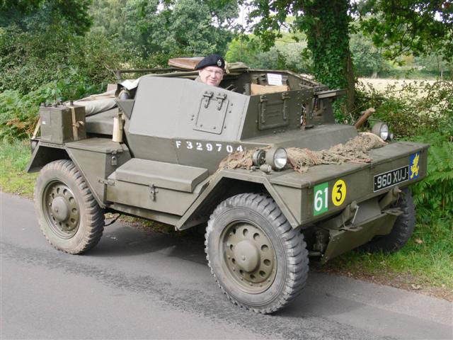 WW2 vintage, Daimler Dingo scout car